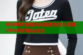 哔咔哔咔漫画访问指南为什么需要VPN保护隐私安全