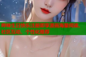 哔咪生日快乐注册即享漫画海量阅读、社区互动、个性化推荐