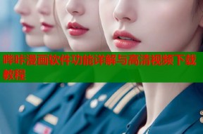 哔咔漫画软件功能详解与高清视频下载教程